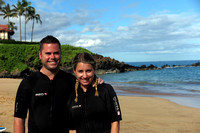 9-Jun-16 Wailea Point Scooter Snorkel Kevin and Chelsea Thompson (Blaze)